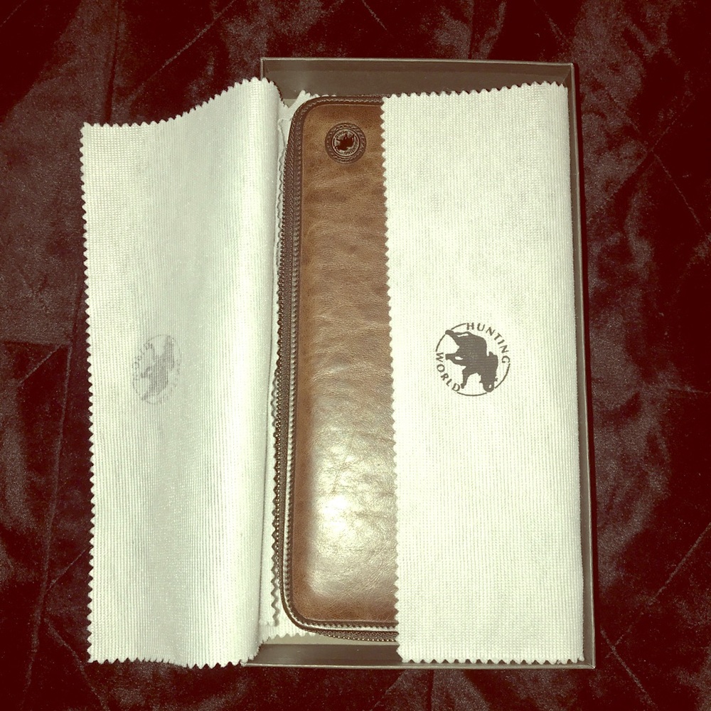 NEW AUTHENTIC HUNTING WORLD Men’s long wallet’
